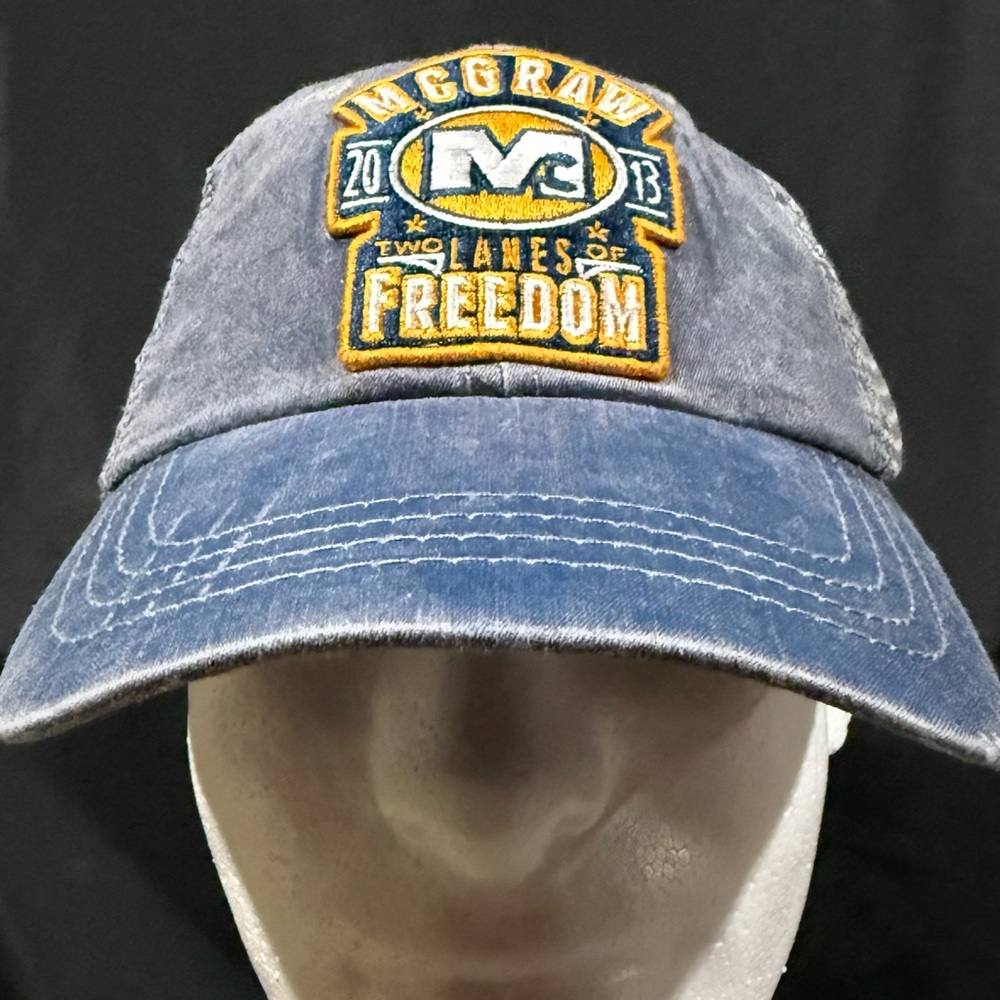 Tim McGraw Blue Denim Cap 2013
